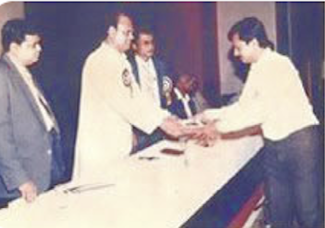 Gujarat Mudrak Parishad award recognition